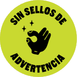 Sin sellos de advertencia